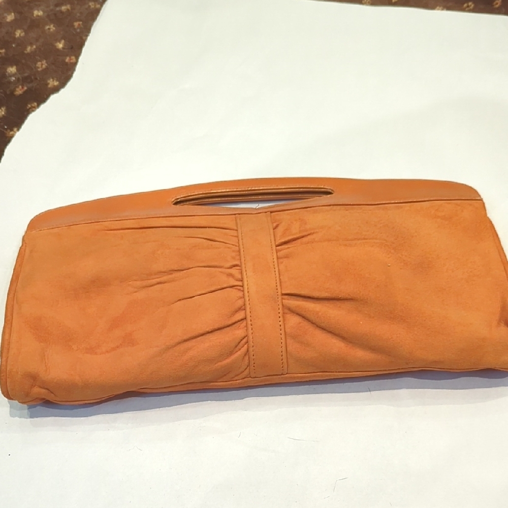 Elegant Orange Clutch Bag